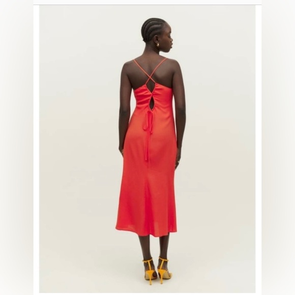 Reformation Dover Dress - Hot Day size 10 NWT - Picture 2 of 5